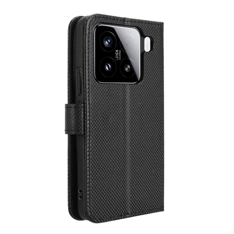 For Xiaomi 15 Pro Diamond Texture Leather Phone Case