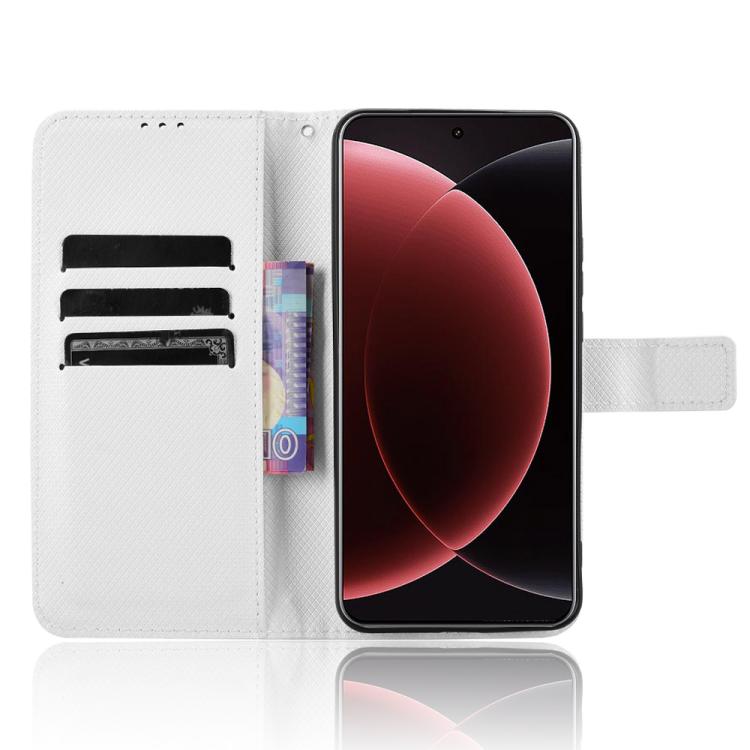 For Xiaomi 15 Ultra Diamond Texture Leather Phone Case
