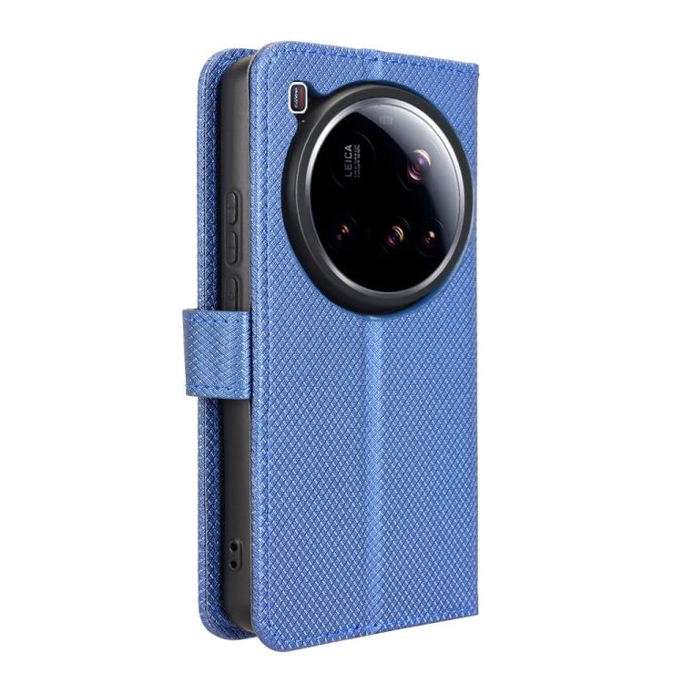 For Xiaomi 15 Ultra Diamond Texture Leather Phone Case
