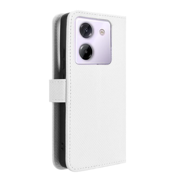 For Xiaomi Poco M7 Pro 5G Diamond Texture Leather Phone Case