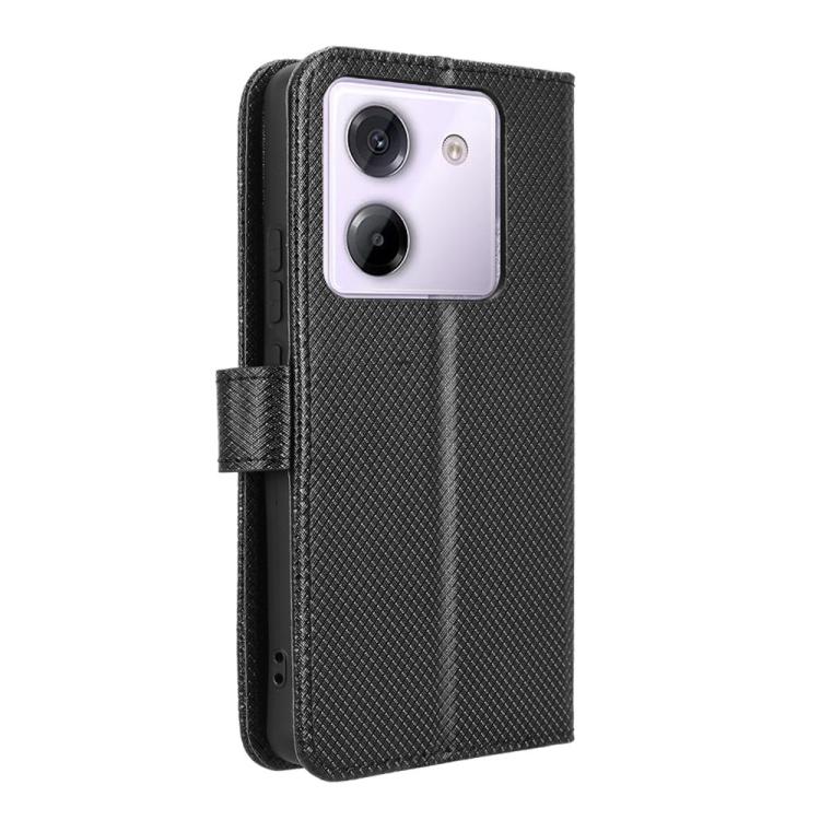 For Xiaomi Poco M7 Pro 5G Diamond Texture Leather Phone Case