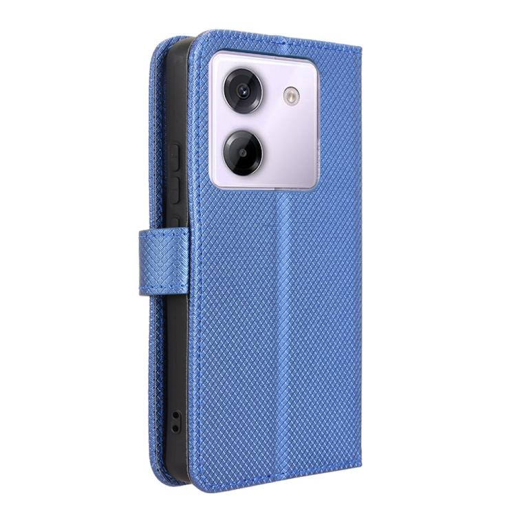 For Xiaomi Poco M7 Pro 5G Diamond Texture Leather Phone Case