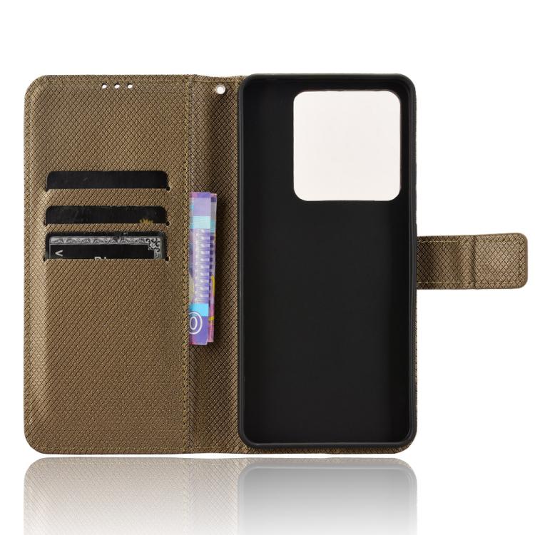 For Xiaomi Poco M7 Pro 5G Diamond Texture Leather Phone Case