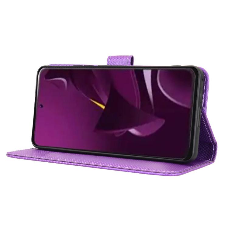 For Xiaomi Poco M7 Pro 5G Diamond Texture Leather Phone Case