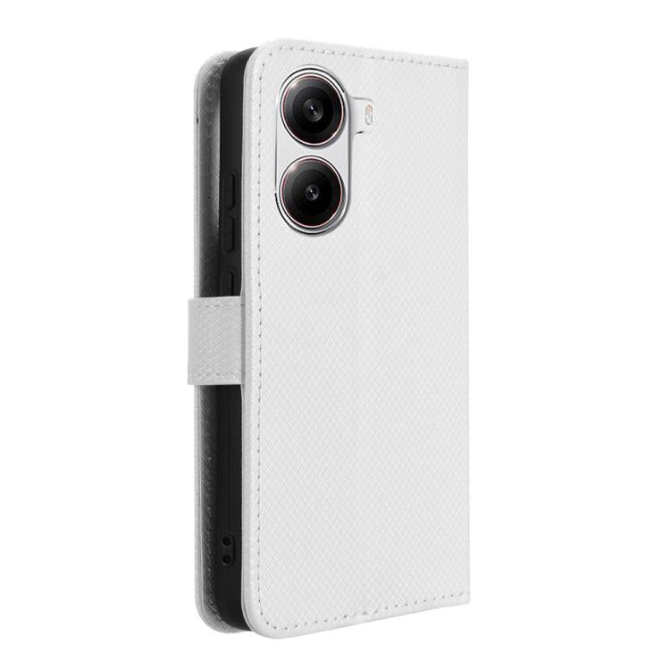 For Xiaomi Poco X7 Pro 5G Diamond Texture Leather Phone Case