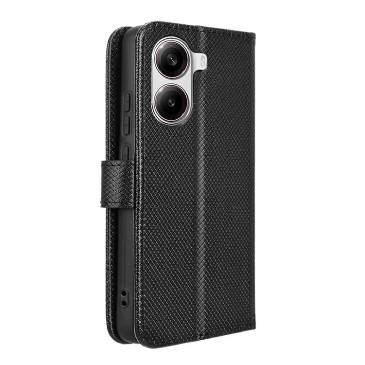 For Xiaomi Poco X7 Pro 5G Diamond Texture Leather Phone Case