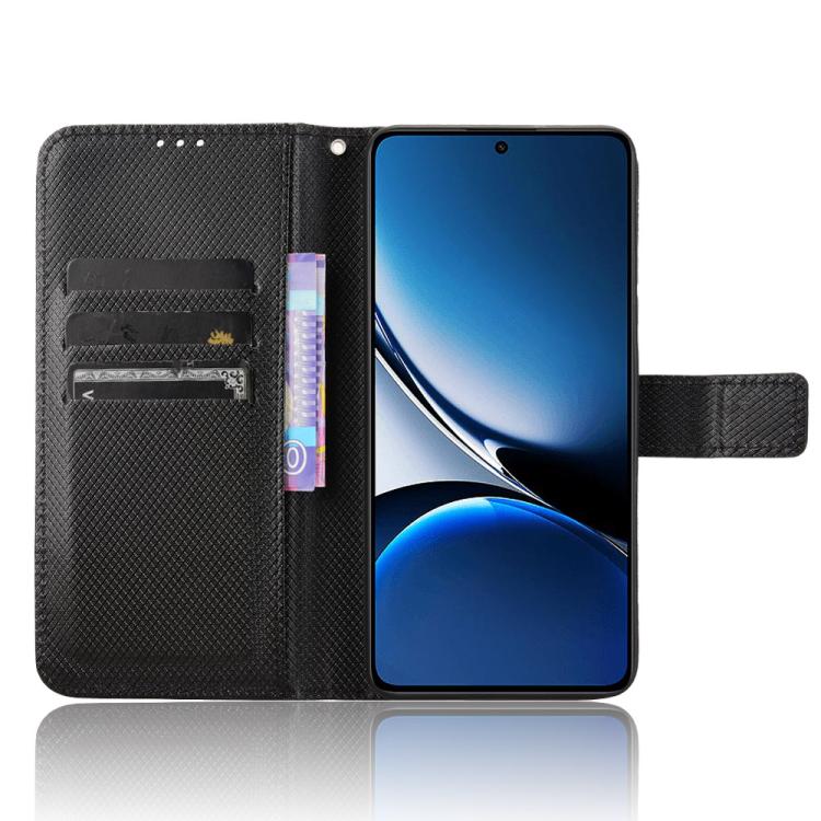 For Xiaomi Poco X7 Pro 5G Diamond Texture Leather Phone Case