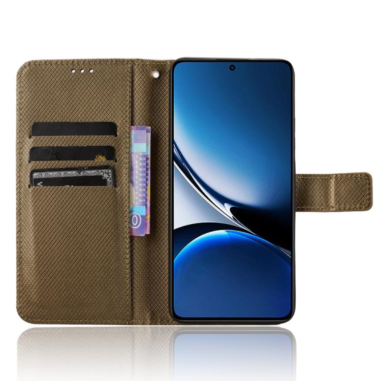 For Xiaomi Poco X7 Pro 5G Diamond Texture Leather Phone Case