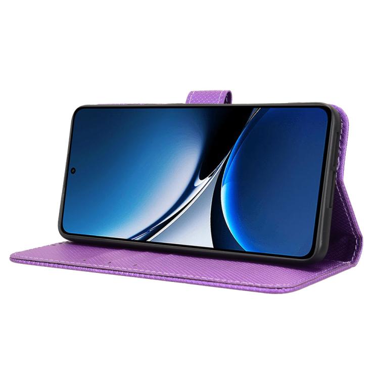 For Xiaomi Poco X7 Pro 5G Diamond Texture Leather Phone Case