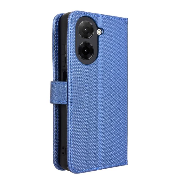 For Xiaomi Poco C71 / Redmi A5 4G 171.7mm Diamond Texture Leather Phone Case