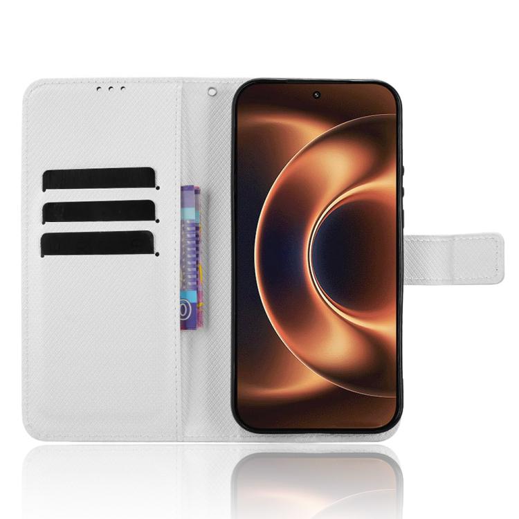 For Xiaomi 17 Ultra Diamond Texture Leather Phone Case