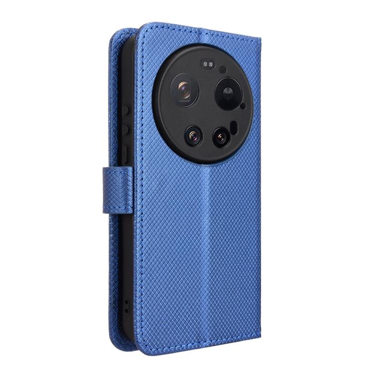 For Xiaomi 17 Ultra Diamond Texture Leather Phone Case