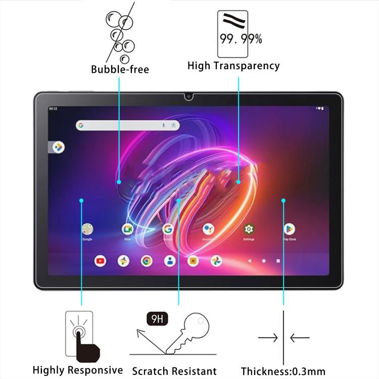 For Acer Iconia Tab V1111-81V5-885E 9H 0.3mm Explosion-proof Tempered Glass Film