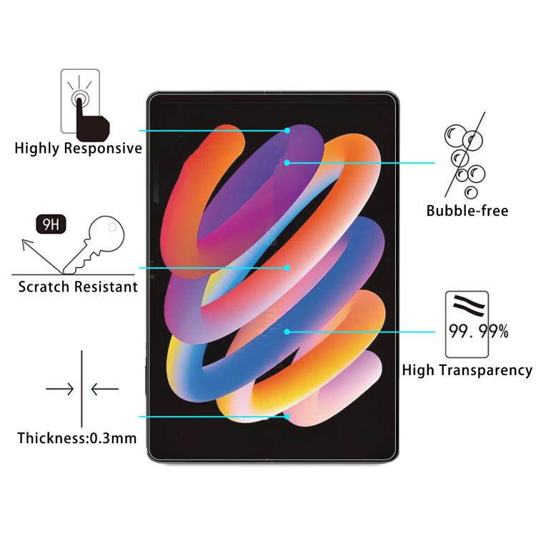 For Acer One T11 / 22L 11.45 2pcs 9H 0.3mm Explosion-proof Tempered Glass Film
