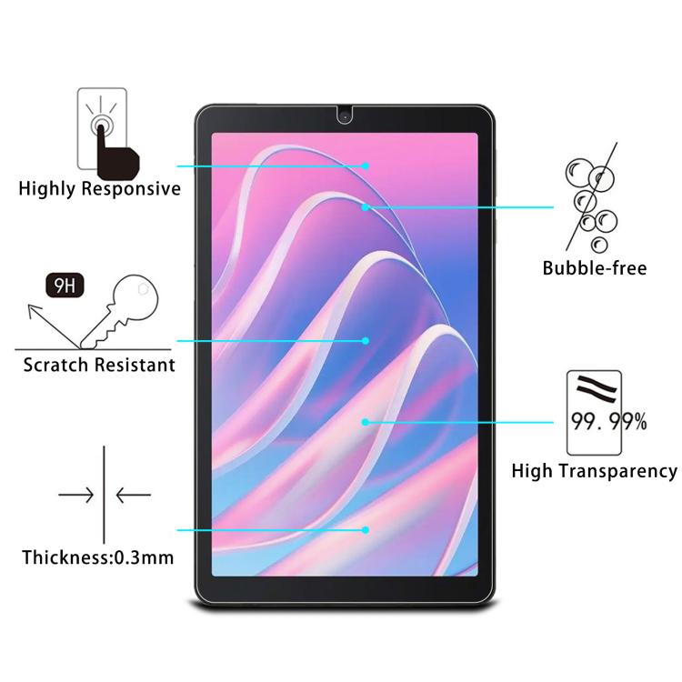 For Acer Iconia Tab A8-21M 8.7 25pcs 9H 0.3mm Explosion-proof Tempered Glass Film