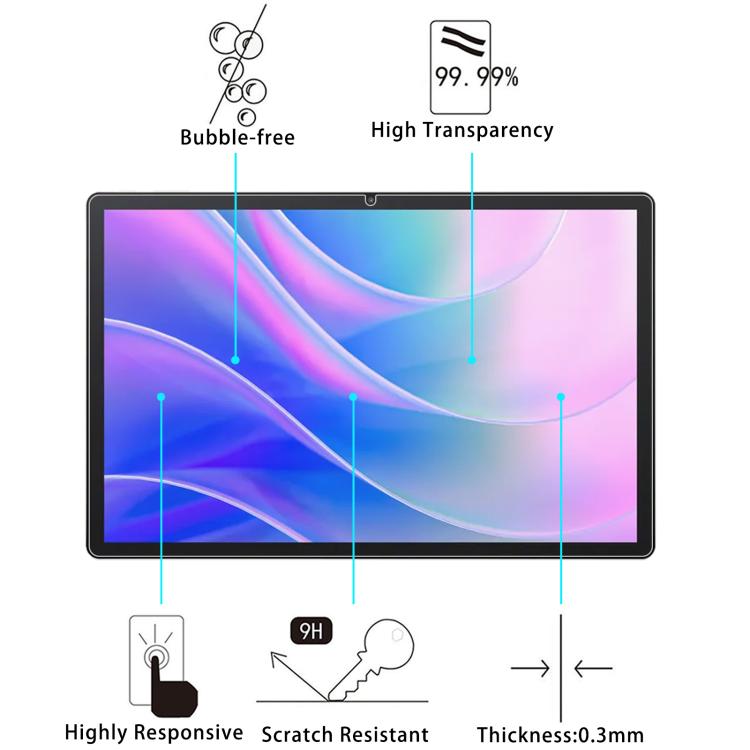 For Acer Iconia Tab A14 Kickstand 14 25pcs 9H 0.3mm Explosion-proof Tempered Glass Film