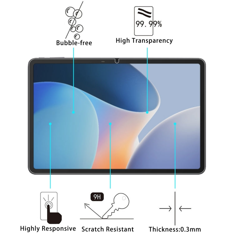 For Infinix Xpad 11 inch / Xpad 20 25pcs 9H 0.3mm Explosion-proof Tempered Glass Film