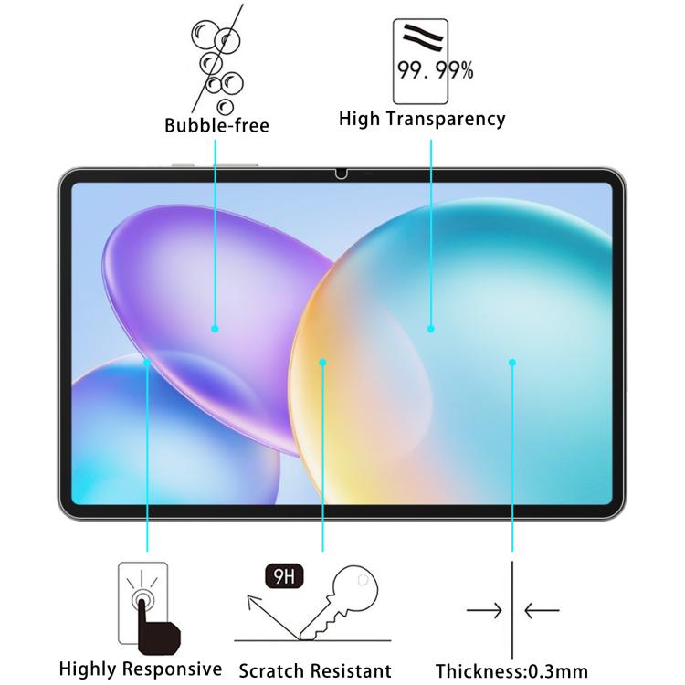 For Infinix Xpad 20 Pro 12 inch 25pcs 9H 0.3mm Explosion-proof Tempered Glass Film