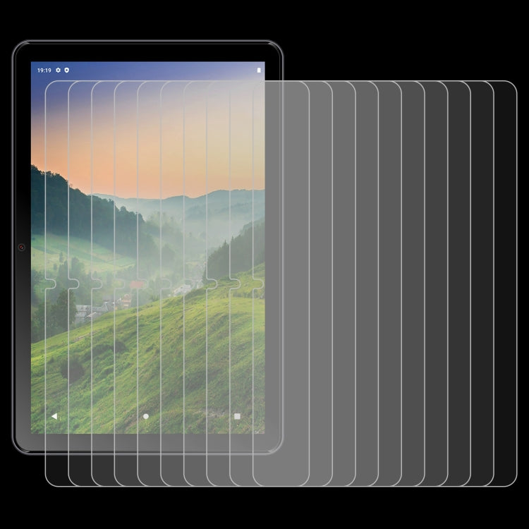 For Sigma Mobile Tab A1020 4G 10.1 25pcs 9H 0.3mm Explosion-proof Tempered Glass Film