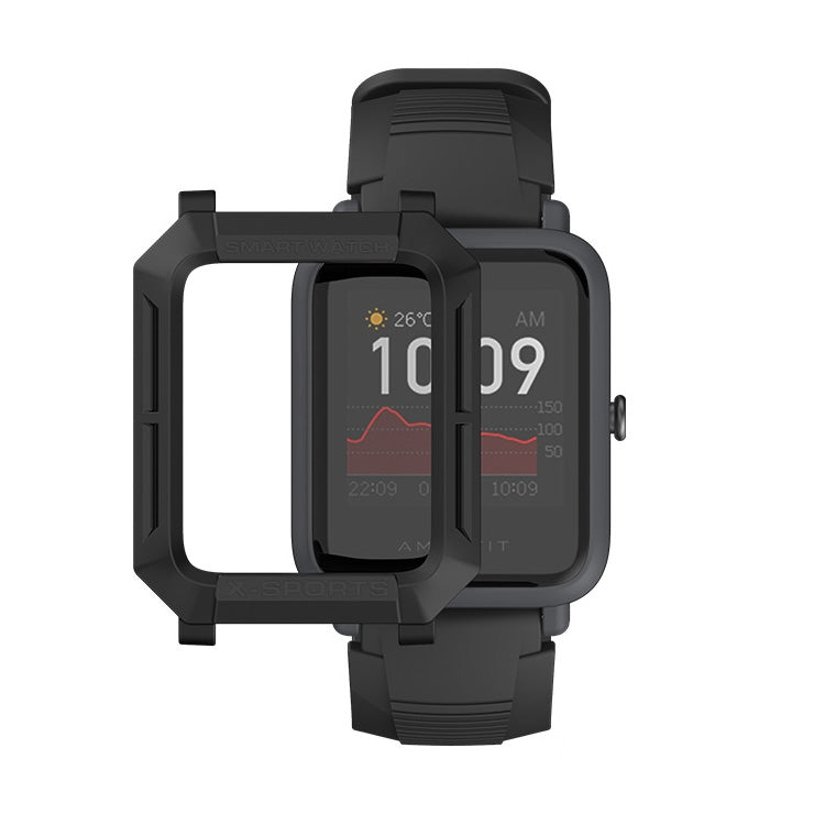 For Huami Amazfit Bip Lite Version 1S / Bip S Smart Watch TPU Protective Case, Color:Black
