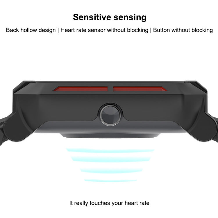 For Huami Amazfit Bip Lite Version 1S / Bip S Smart Watch TPU Protective Case, Color:Black+Yellow