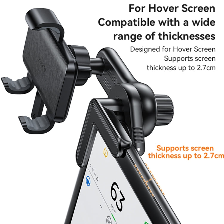 Yesido C250 Phone Clamp Holder For Car Floating Screen - Black