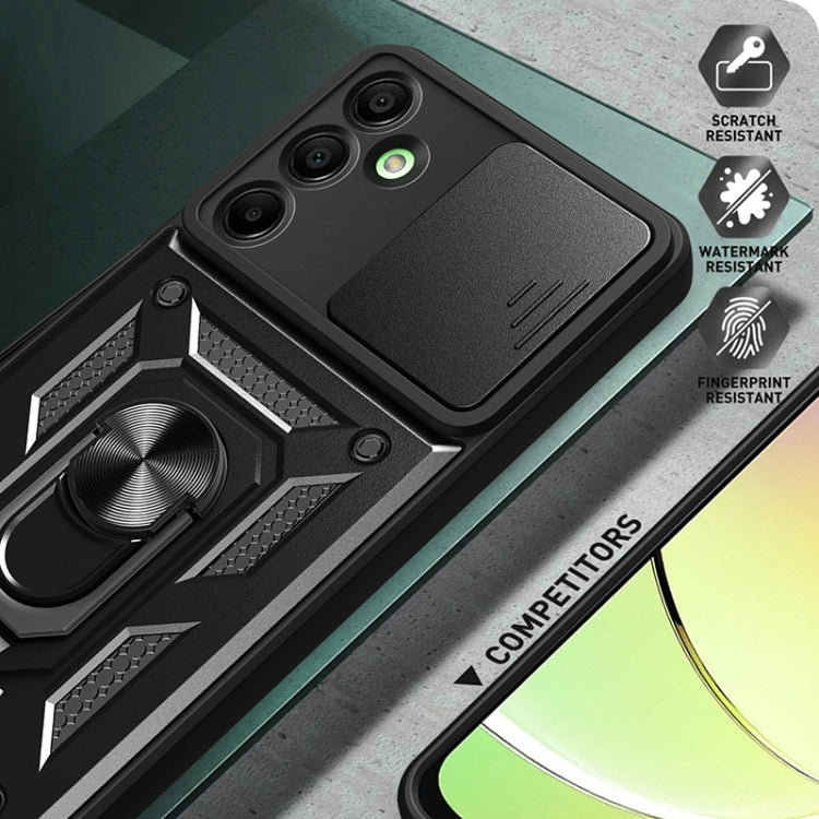 For Samsung Galaxy A16 5G Sliding Camera Cover Design TPU+PC Phone Case