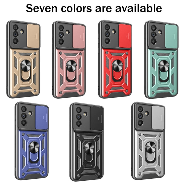 For Samsung Galaxy A56 5G Sliding Camera Cover Design TPU+PC Phone Case