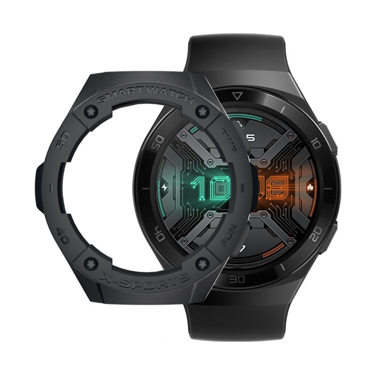 For Huawei Watch GT2e Smart Watch TPU Protective Case, Color:Black
