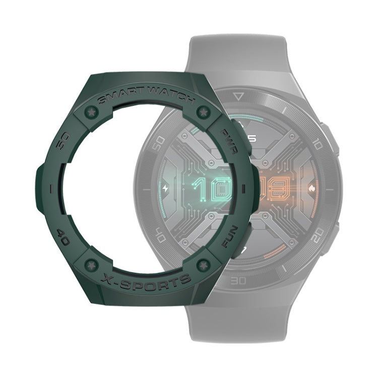 For Huawei Watch GT2e Smart Watch TPU Protective Case, Color:Army Green