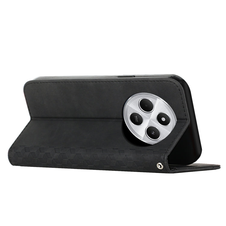 For Redmi 14C 4G Diamond Splicing Skin Feel Magnetic Leather Phone Case