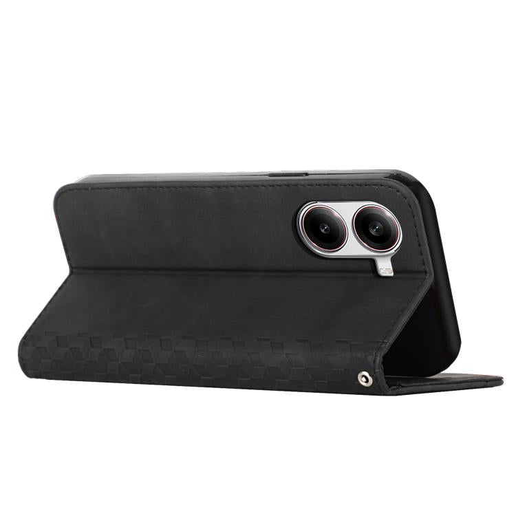 For Redmi Turbo 4 / Xiaomi Poco X7 Pro Diamond Splicing Skin Feel Magnetic Leather Phone Case