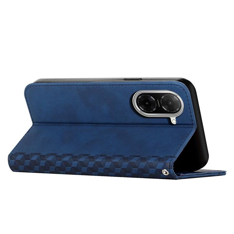 For Redmi A5 4G 171.7mm / Poco C71 Diamond Splicing Skin Feel Magnetic Leather Phone Case