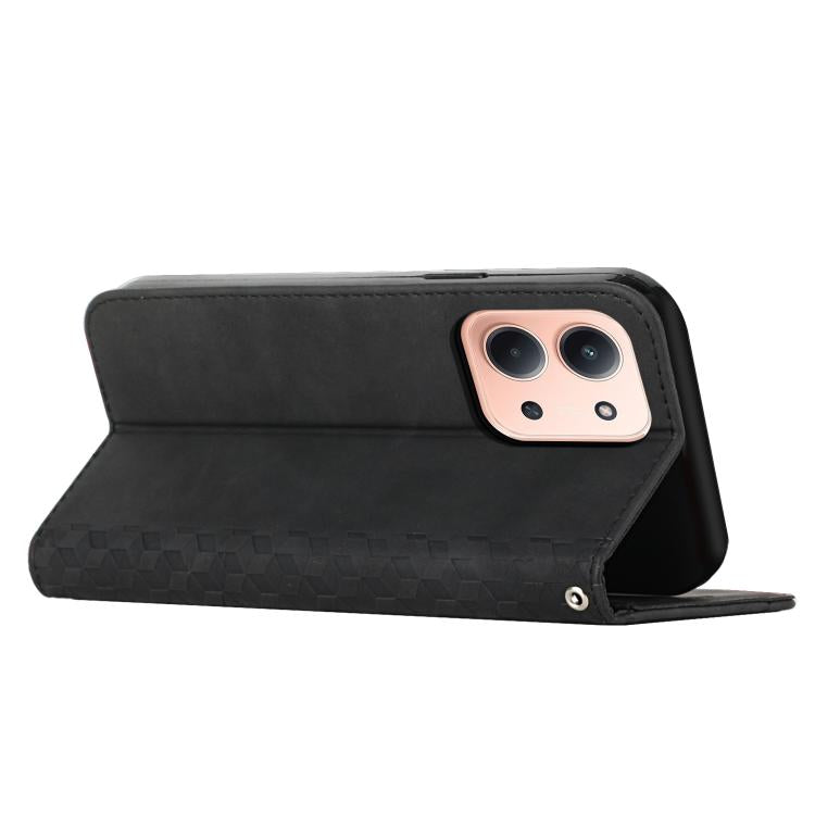 For Redmi 15C 5G / 4G Global 171mm Diamond Splicing Skin Feel Magnetic Leather Phone Case