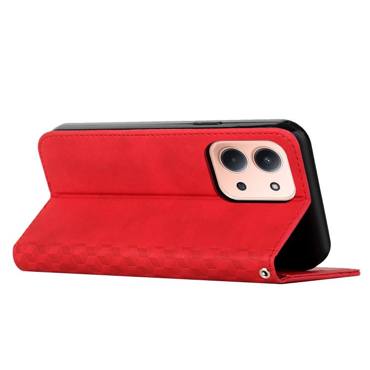 For Redmi 15C 5G / 4G EU 173mm Diamond Splicing Skin Feel Magnetic Leather Phone Case