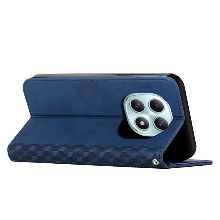 For Redmi Note 15 4G / 5G Global 164mm Diamond Splicing Skin Feel Magnetic Leather Phone Case