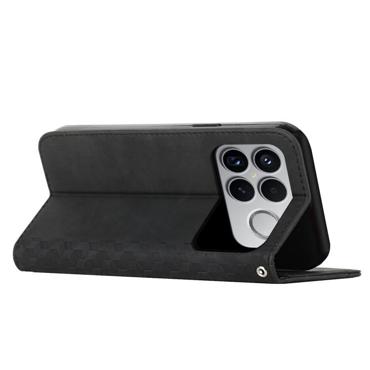 For Redmi K90 Pro Max / Poco F8 Ultra Diamond Splicing Skin Feel Magnetic Leather Phone Case