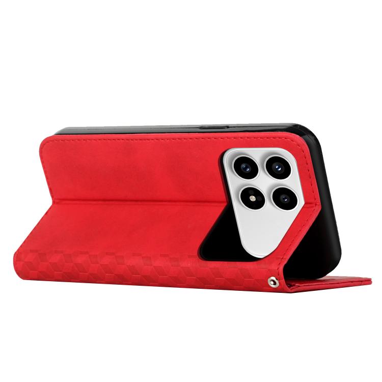 For Redmi K90 / Poco F8 Pro Diamond Splicing Skin Feel Magnetic Leather Phone Case