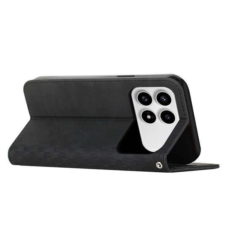 For Redmi K90 / Poco F8 Pro Diamond Splicing Skin Feel Magnetic Leather Phone Case