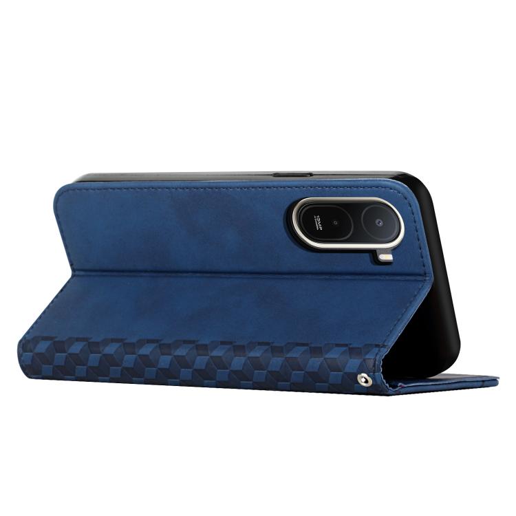 For Redmi A7 Pro 4G 171mm Diamond Splicing Skin Feel Magnetic Leather Phone Case