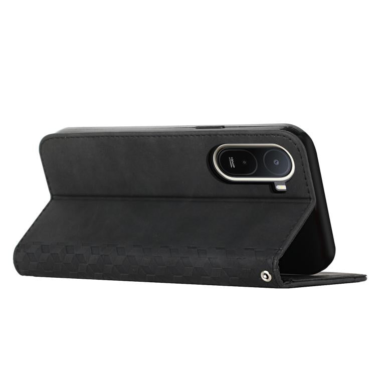 For Redmi A7 Pro 4G 171mm Diamond Splicing Skin Feel Magnetic Leather Phone Case