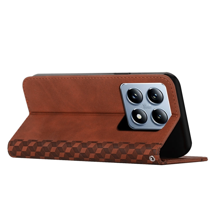 For Xiaomi 14T Pro Diamond Splicing Skin Feel Magnetic Leather Phone Case