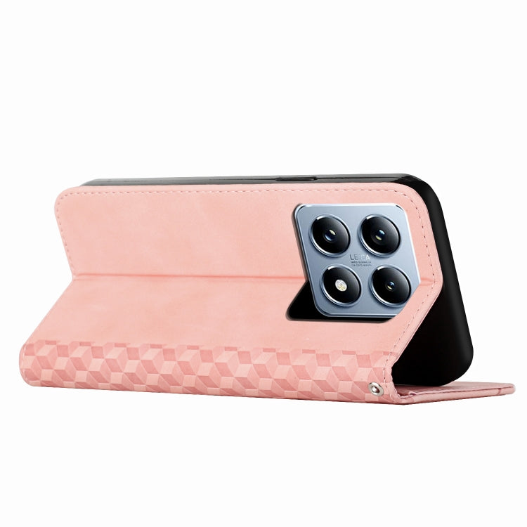 For Xiaomi 14T Pro Diamond Splicing Skin Feel Magnetic Leather Phone Case