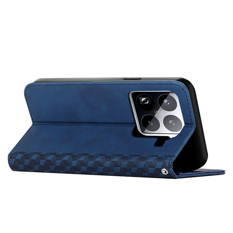 For Xiaomi 15 Pro Diamond Splicing Skin Feel Magnetic Leather Phone Case