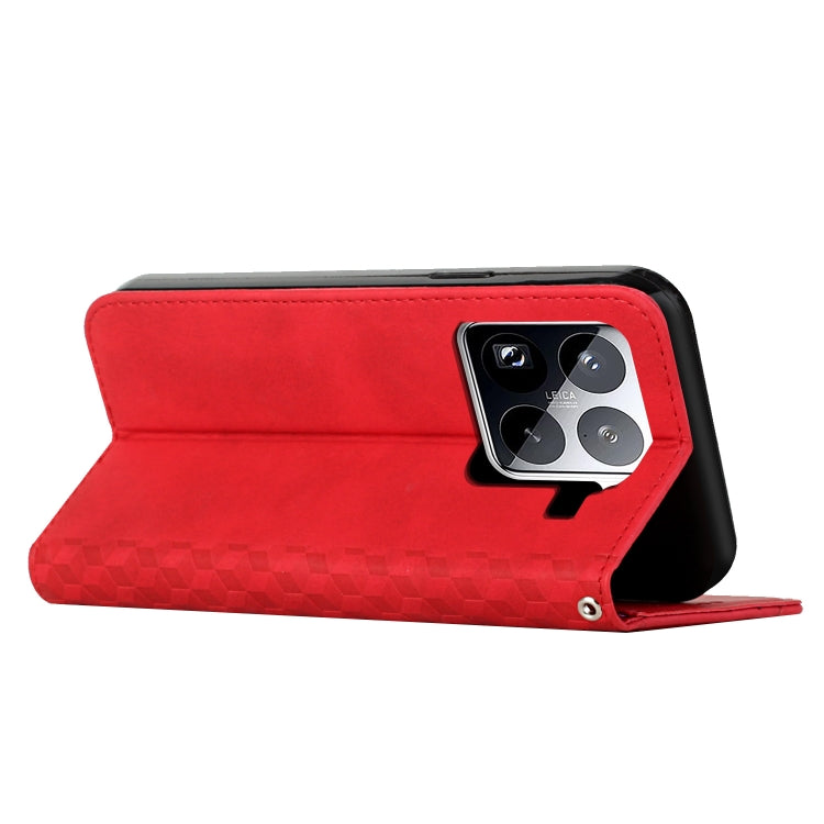 For Xiaomi 15 Pro Diamond Splicing Skin Feel Magnetic Leather Phone Case