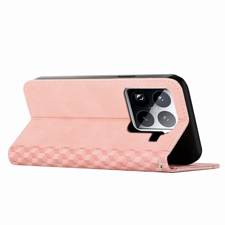 For Xiaomi 15 Pro Diamond Splicing Skin Feel Magnetic Leather Phone Case