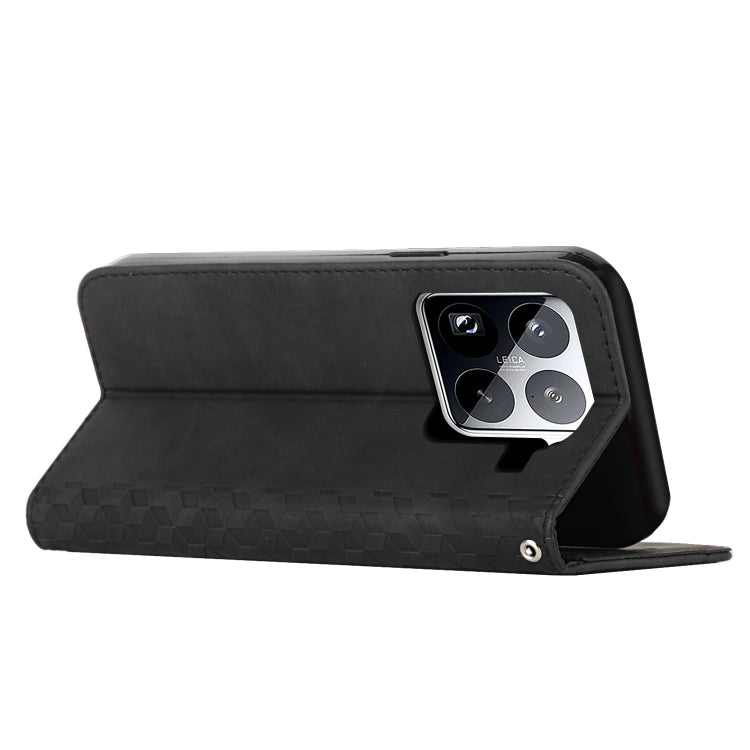 For Xiaomi 15 Pro Diamond Splicing Skin Feel Magnetic Leather Phone Case