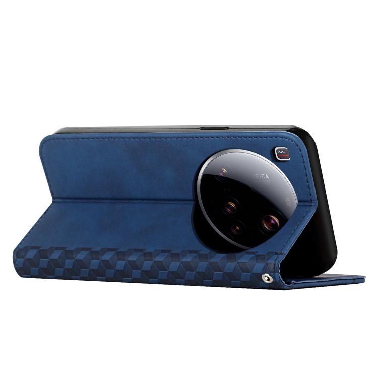 For Xiaomi 15 Ultra Diamond Splicing Skin Feel Magnetic Leather Phone Case