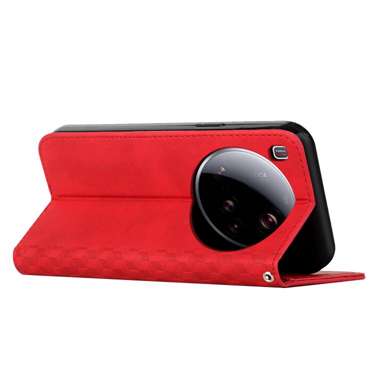 For Xiaomi 15 Ultra Diamond Splicing Skin Feel Magnetic Leather Phone Case
