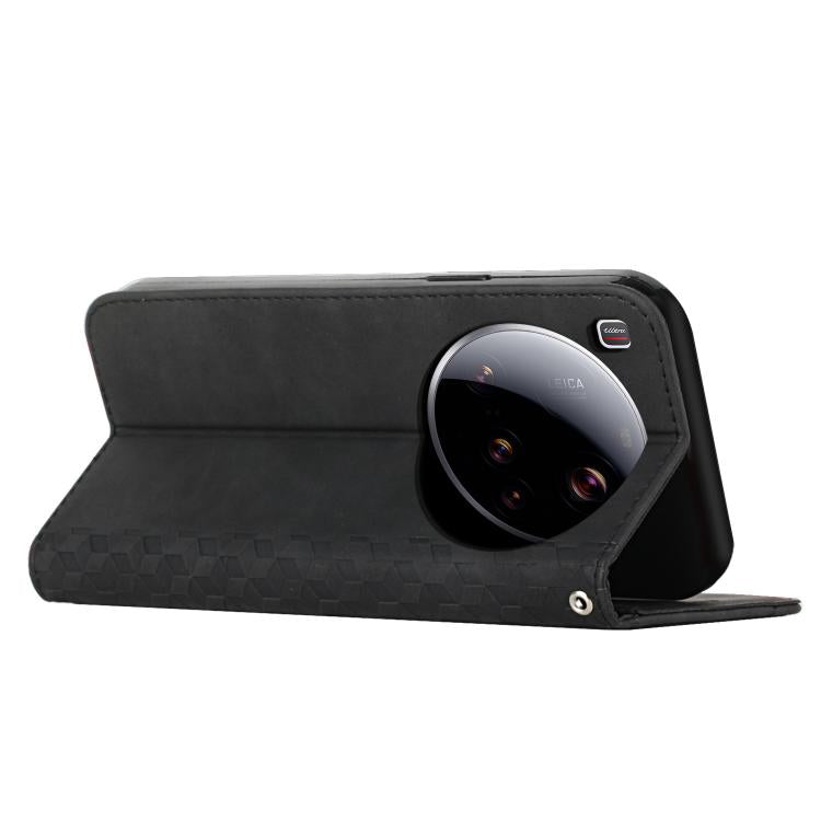 For Xiaomi 15 Ultra Diamond Splicing Skin Feel Magnetic Leather Phone Case